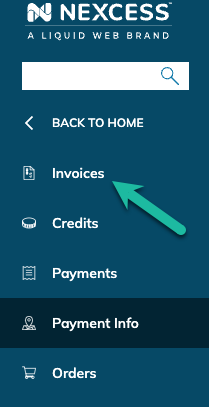 Invoices Option