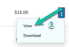 View Invoice