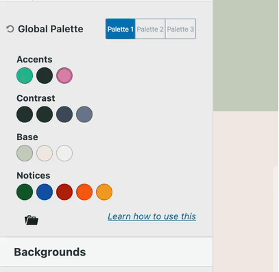 Accent Colors