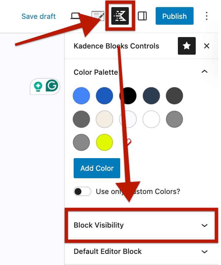 Block Controls