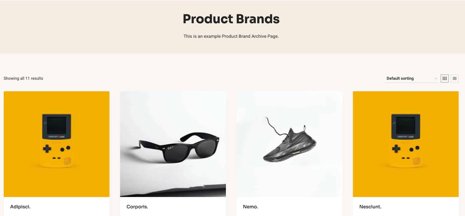Brands Archive