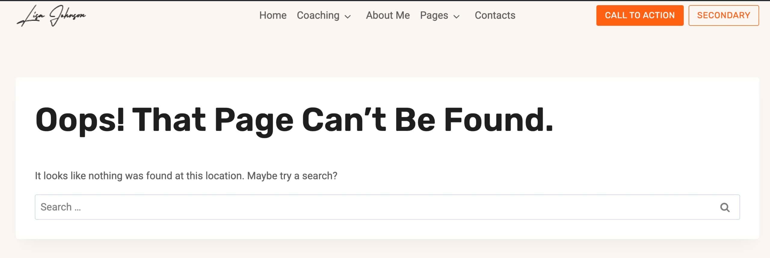 Default 404