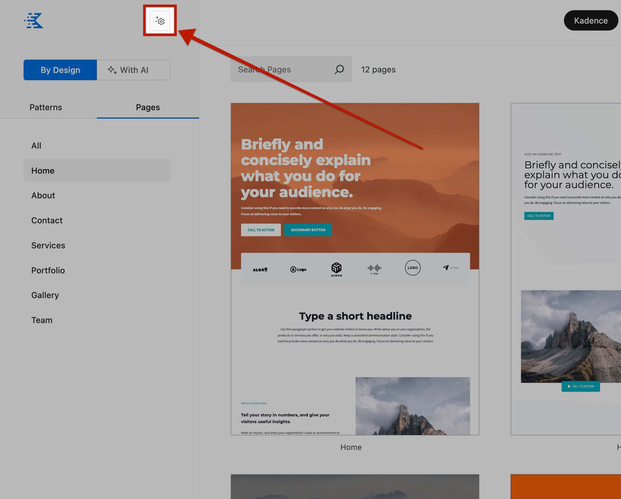 Design Settings