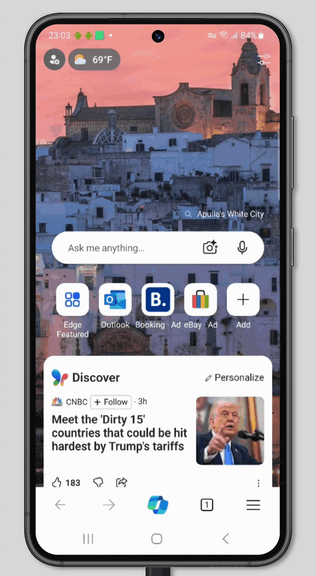 Edge Android