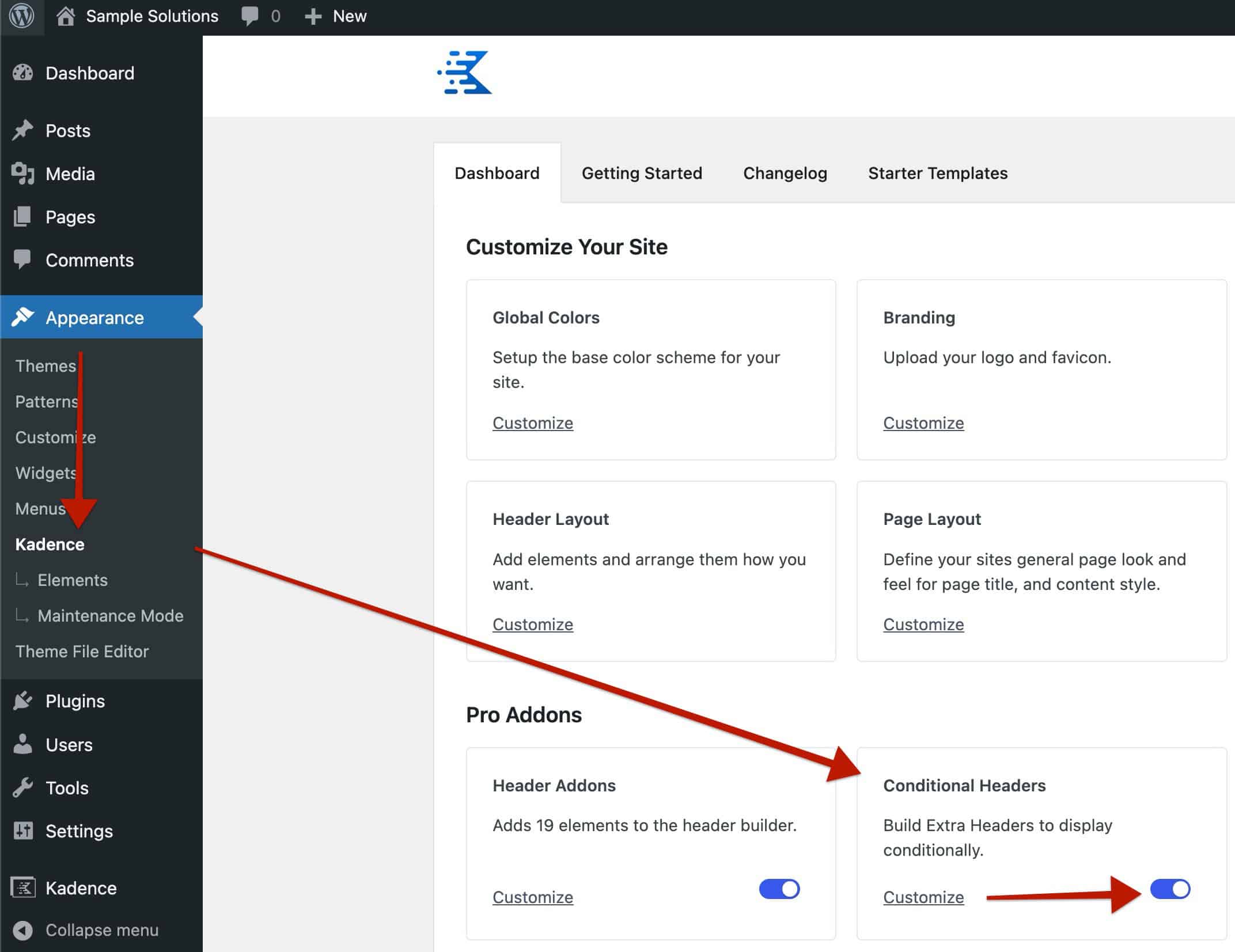 Enable Conditional Headers