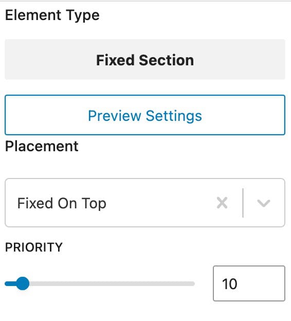 Fixed On Top