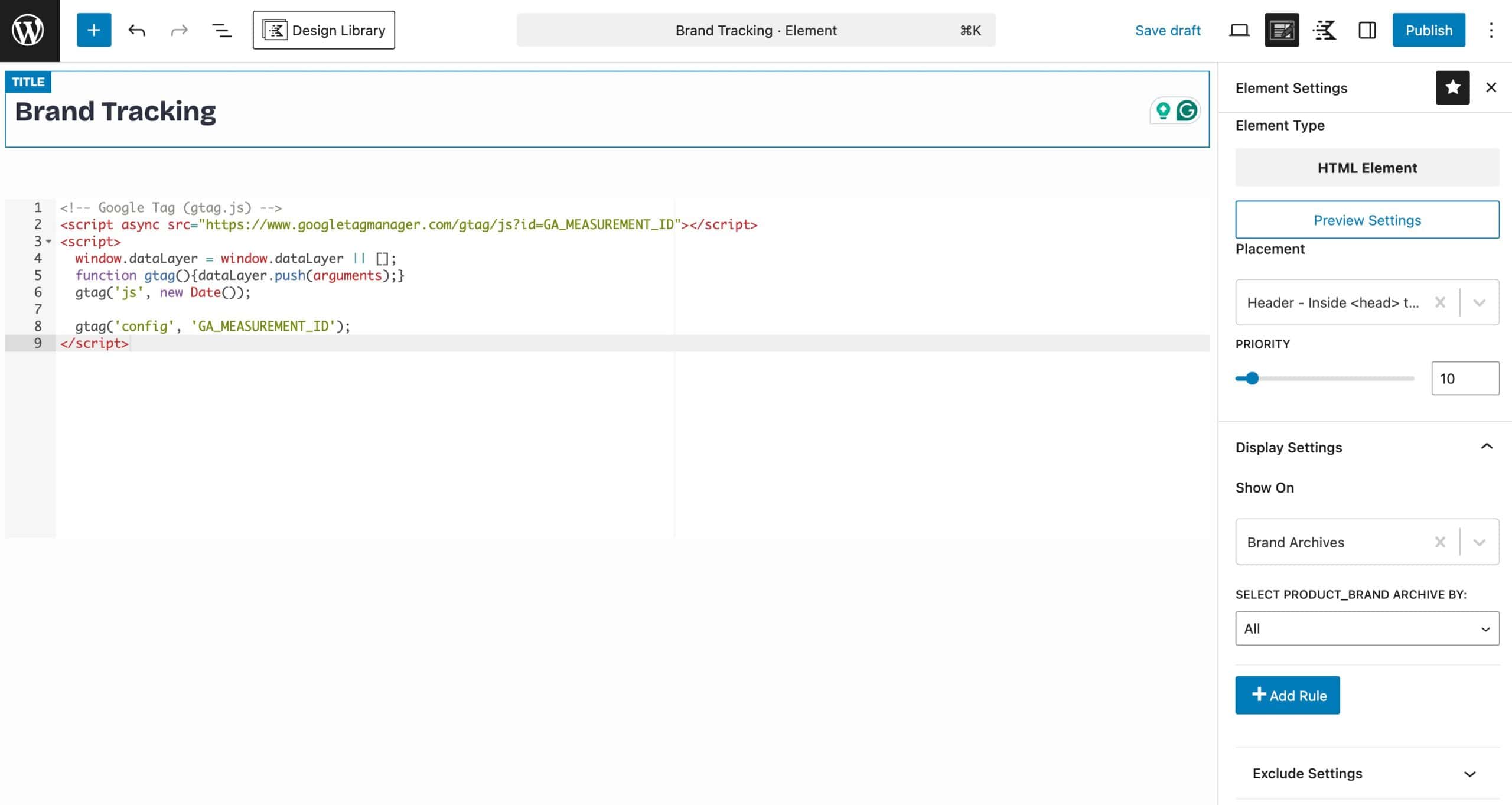 HTML Element