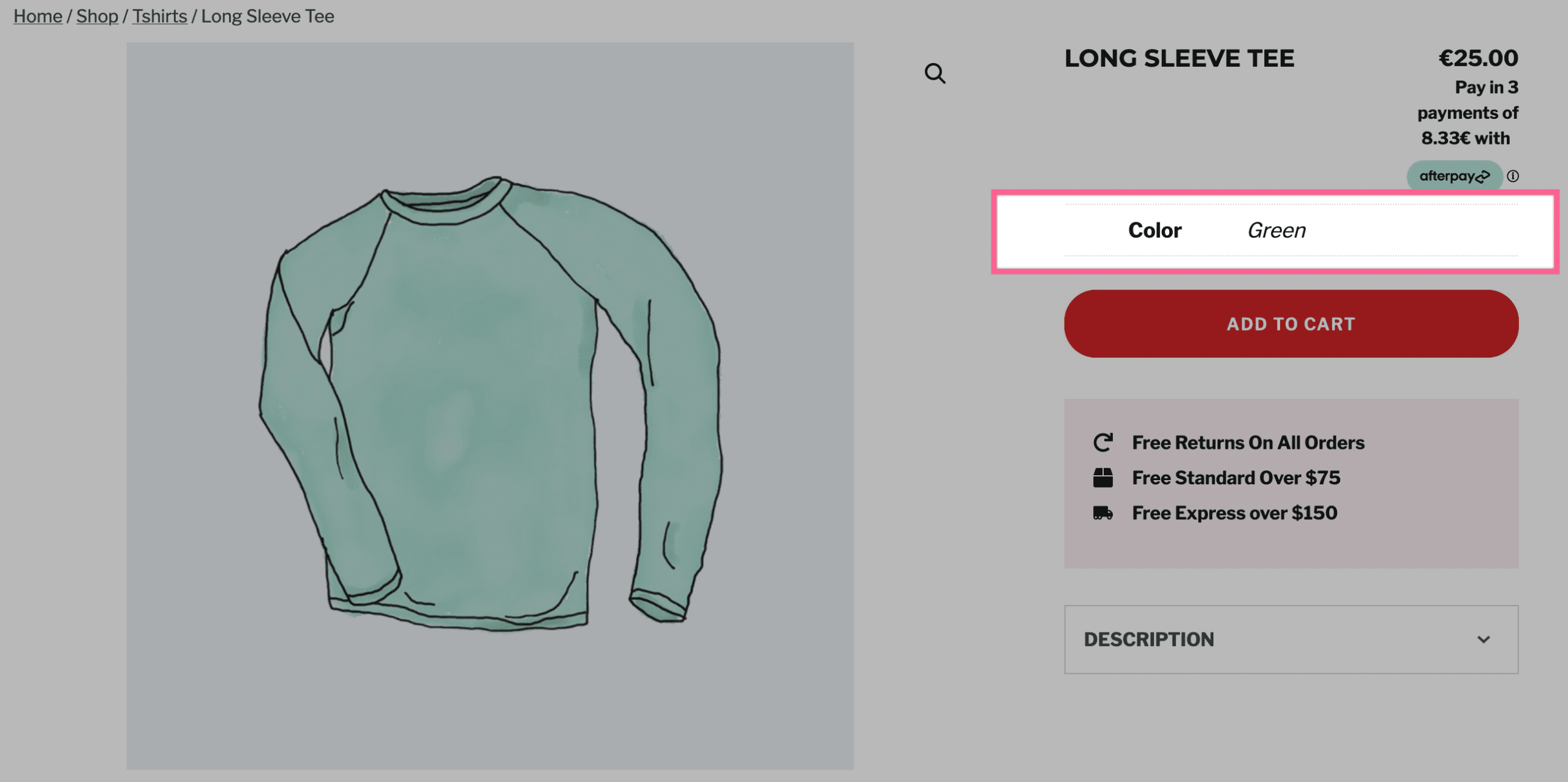 Product: Additional Information