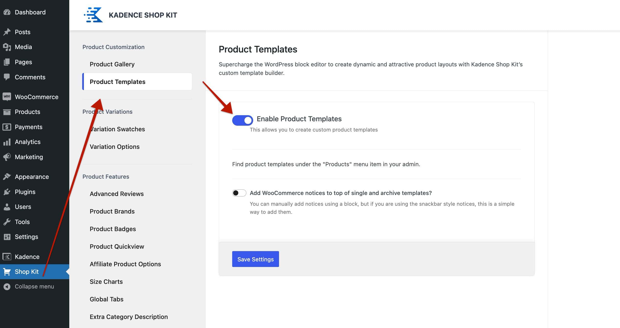Product Template