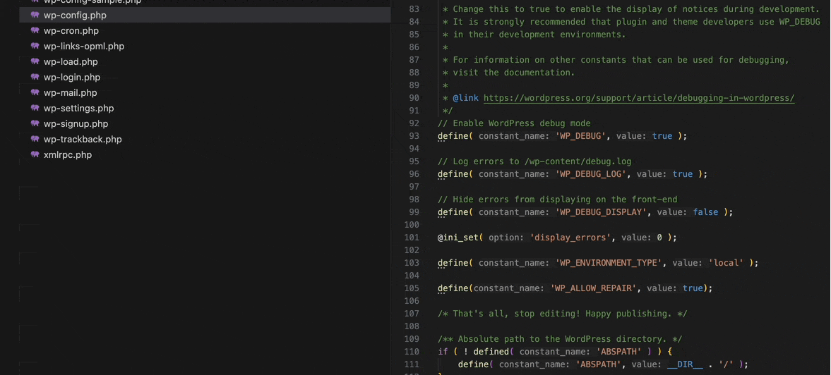 Removing Code