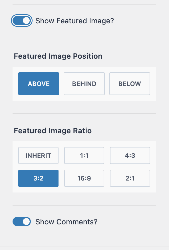 Kadence Page Layout - Content Style (part 2)
