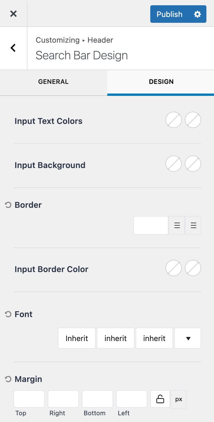 Search Bar Design