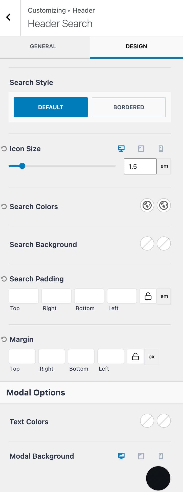 Search Design