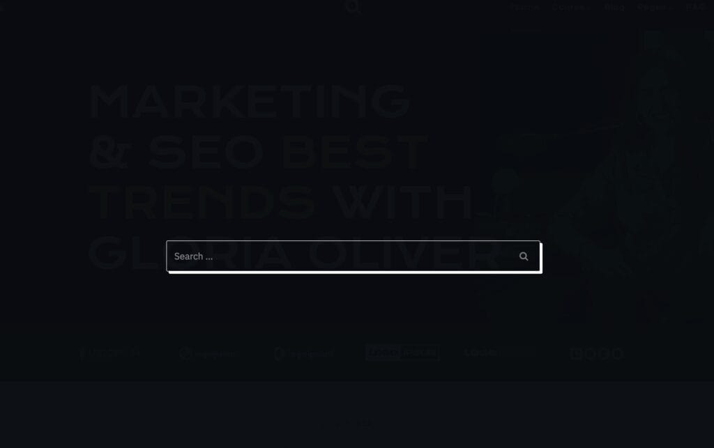 Search Modal