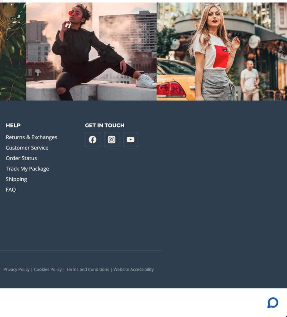 Space Below Footer