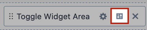 Widget Area Settings 2
