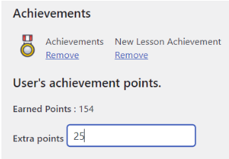 achievement widget