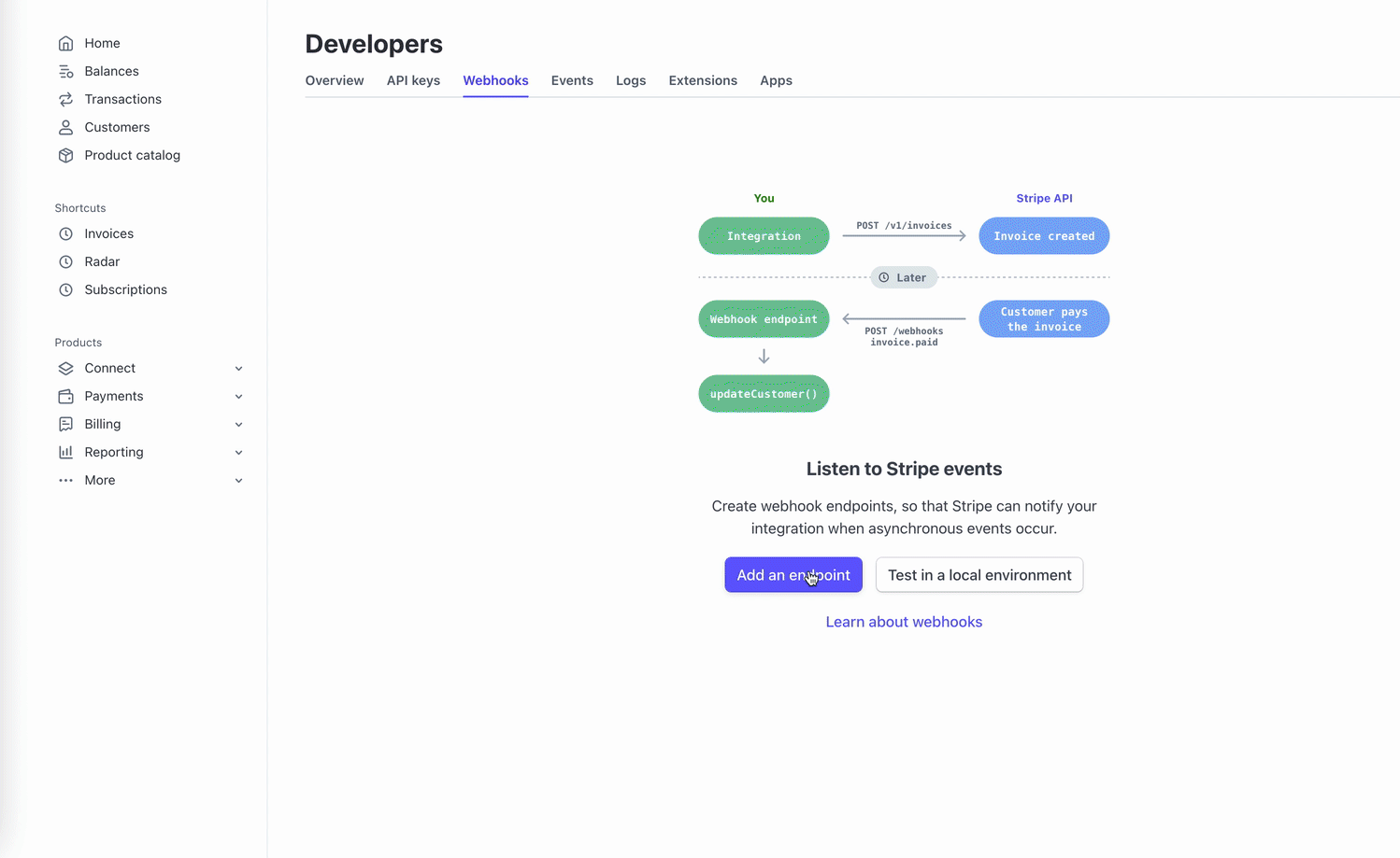 Add specific Stripe events to LearnDash Stripe webhook