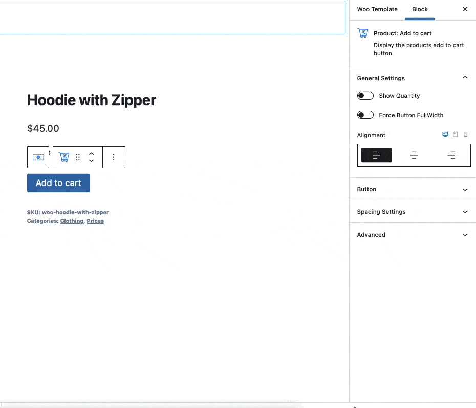 Add To Cart General Settings