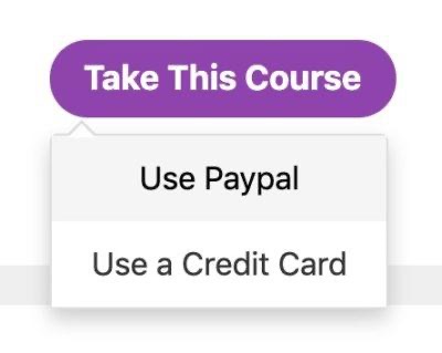 Choose PayPal or Stripe