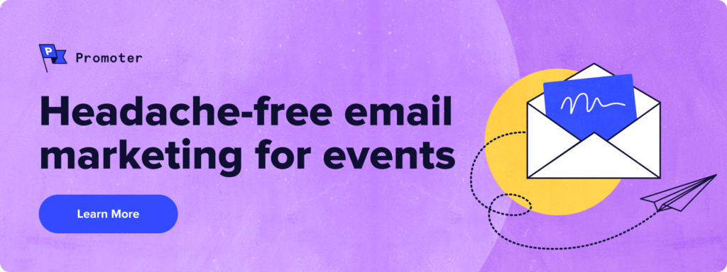 Promoter — automated email marketing for events