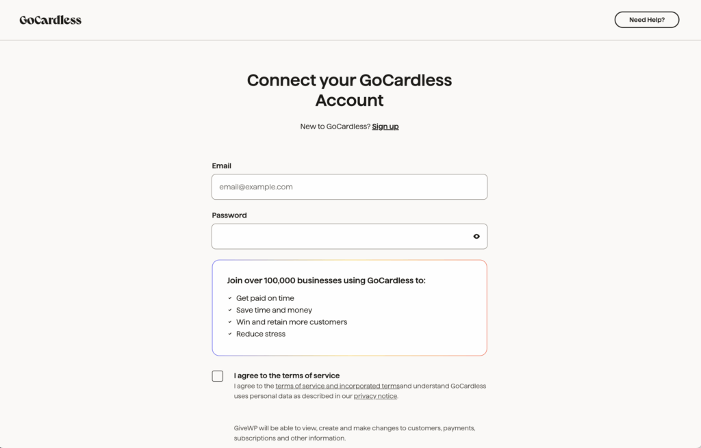 Gocardless Connect