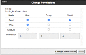 Gif showing permissions being changed