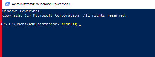 powershell command for making policy changes