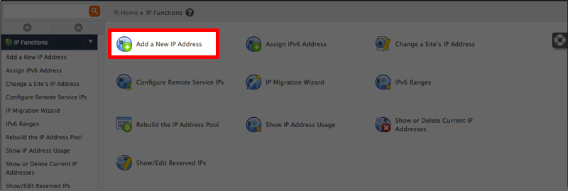 add ip address