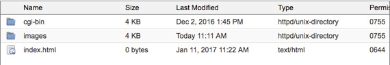 public_html list showing file gone