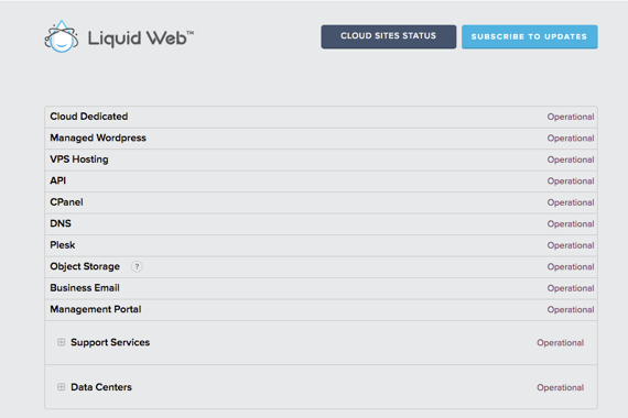 status home page