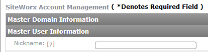 add nickname textbox