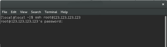terminal sample