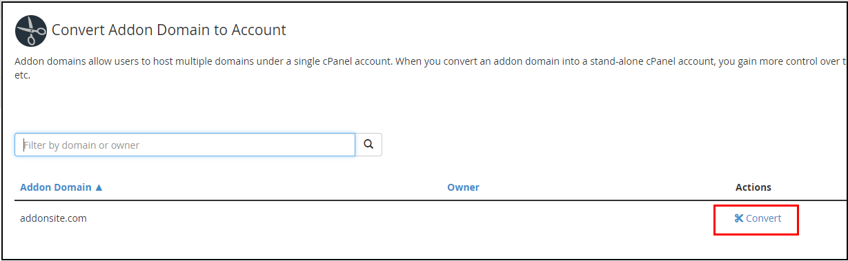 convert button