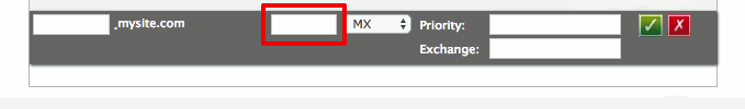 DNS information