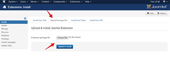 extension installer