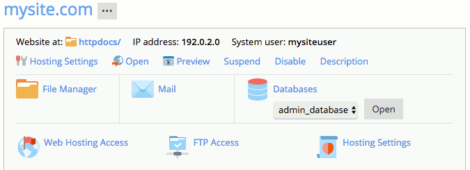 ftp access