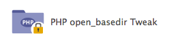 php tweak button