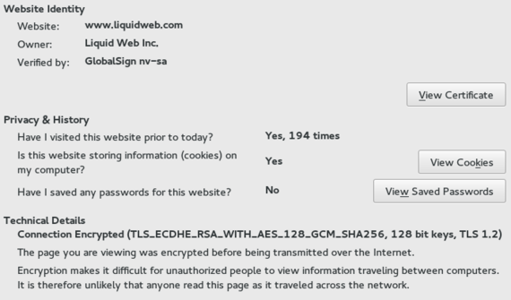 ssl certificate