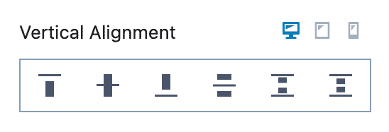 Vertical Alignment