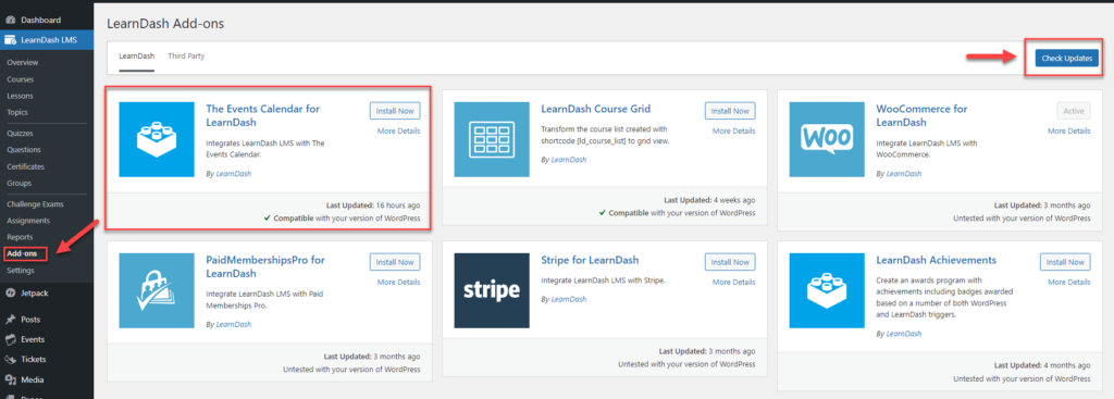 LearnDash integration