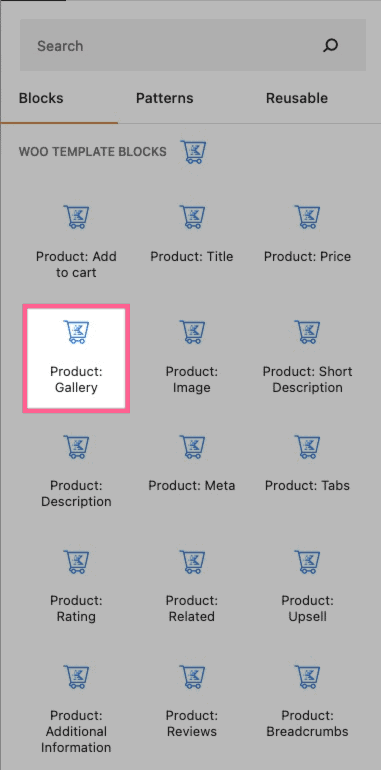 Product Gallery Block