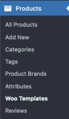 Products Woo Templates