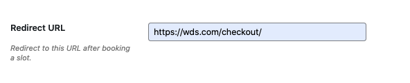 redirect url reservation table