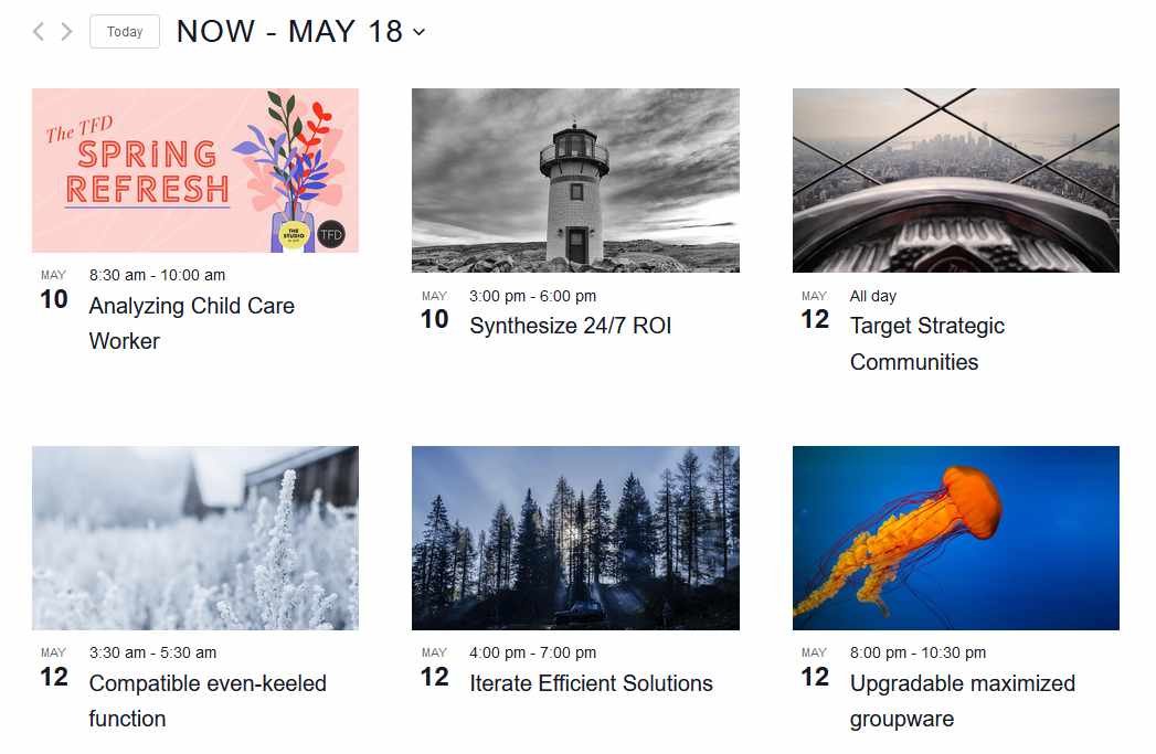 Photo View with custom CSS applied on desktop